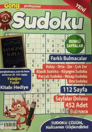 Gong Sudoku 2024 - 03 – Maxi Yayıncılık kitap kapağı