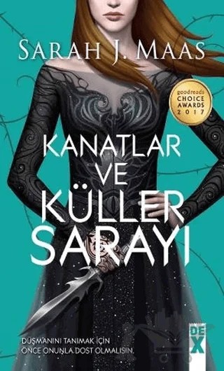 Kanatlar ve Küller Sarayı – Sarah J. Maas – Dex Yayınevi kitap kapağı