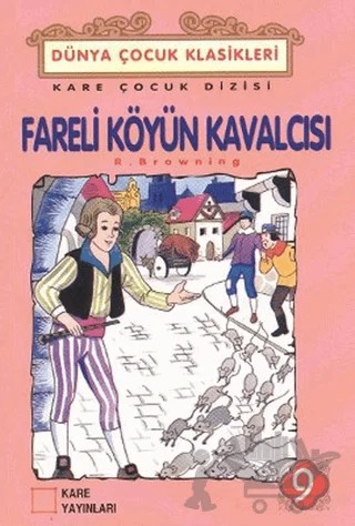 Fareli Köyün Kavalcısı – Robert Browning – Kare Yayınları kitap kapağı