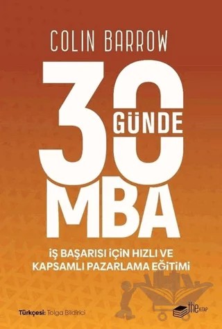 30 Günde MBA – Colin Barrow – The Kitap kitap kapağı