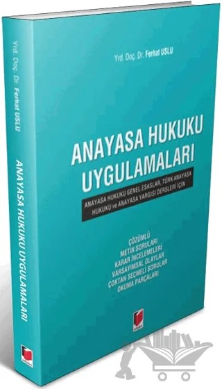 Anayasa Hukuku Uygulamaları – Ferhat Uslu – Adalet Yayınevi kitap kapağı