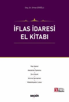 İflas İdaresi El Kitabı – Orhan Eroğlu – Seçkin Yayıncılık kitap kapağı