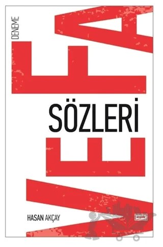 Veda Sözleri – Hasan Akçay – Eşik Yayınları kitap kapağı
