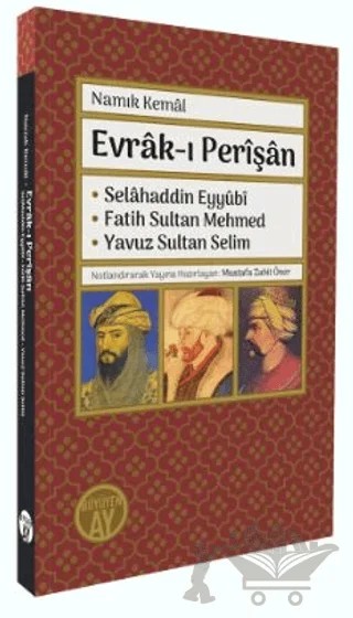 Evrâk-ı Perîşân – Namık Kemal – Büyüyen Ay Yayınları kitap kapağı