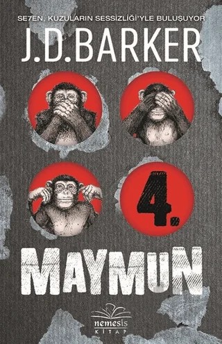 4. Maymun – J. D. Barker – Nemesis Kitap kitap kapağı