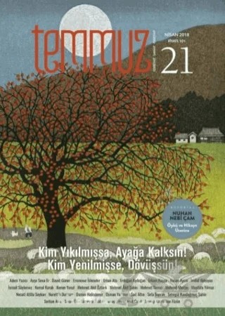Temmuz Dergisi Sayı:21 Nisan 2018 – Temmuz Dergisi kitap kapağı