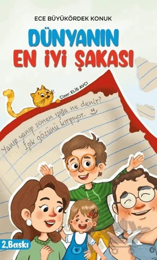 Dünyanın En İyi Şakası – Ece Büyükördek Konuk – Kiba Yayımcılık kitap kapağı