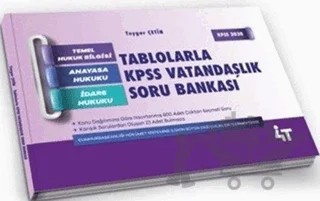 Tablolarla KPSS Vatandaşlık Soru Bankası – Toygar Çetin – 4T Yayınları kitap kapağı