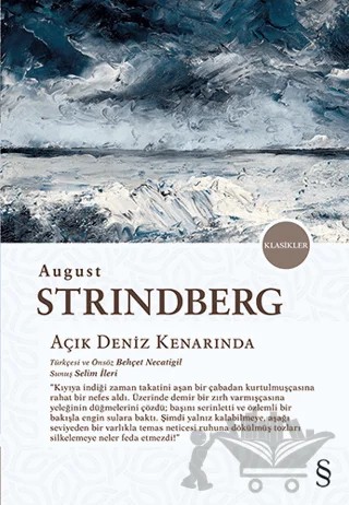 Açık Deniz Kenarında – August Strindberg – Everest Yayınları kitap kapağı