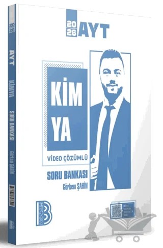 2026 AYT Kimya Video Çözümlü Soru Bankası – Görkem Şahin – Benim Hocam Yayınları kitap kapağı