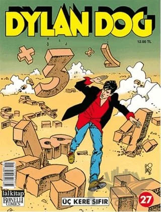 Dylan Dog Sayı 27 Üç Kere Sıfır – Tiziano Sclavi – Lal Kitap kitap kapağı