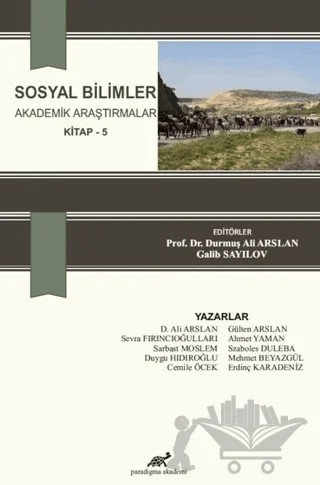 Sosyal Bilimler Akademik Araştırmalar Kitap 5 – Kolektif – Paradigma Akademi Yayınları kitap kapağı