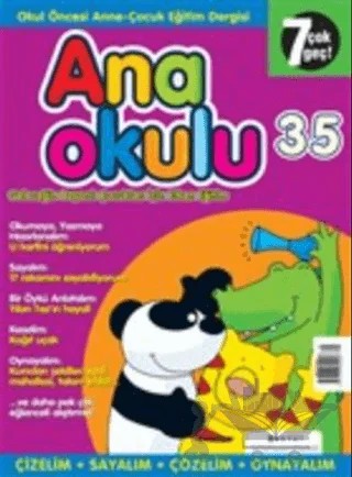 Anaokulu Sayı: 35 Anne-Çocuk Eğitim Dergisi – Boyut Yayın Grubu kitap kapağı