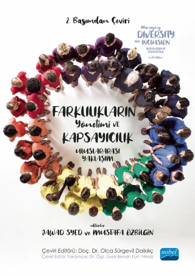 FARKLILIKLARIN YÖNETİMİ VE KAPSAYICILIK - Uluslararası Yaklaşım / MANAGING DIVERSITY AND INCLUSION - An International Perspective – Jawad Syed, Mustafa Özbilgin – Nobel Akademik Yayıncılık kitap kapağı