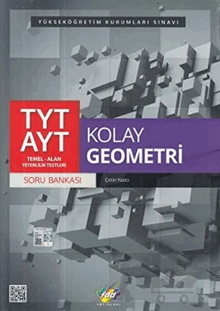TYT AYT Kolay Geometri Soru Bankası 2019 – Kolektif – Fdd Yayınları kitap kapağı
