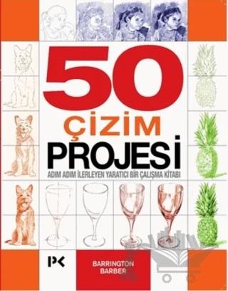 50 Çizim Projesi – Barrington Barber – Profil Kitap kitap kapağı