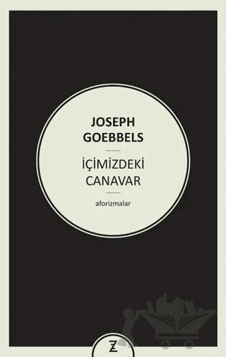 İçimizdeki Canavar – Joseph Goebbels – Zeplin Kitap kitap kapağı