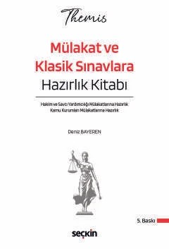 THEMIS – Mülakat ve Klasik Sınavlara Hazırlık Kitabı – Deniz Bayeren – Seçkin Yayıncılık kitap kapağı