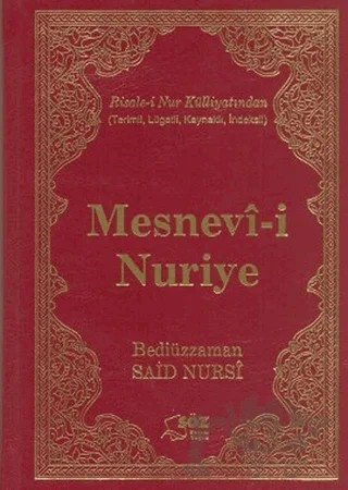Mesnevi-i Nuriye (Çanta Boy) – Bediüzzaman Said-i Nursi – Söz Basım Yayın kitap kapağı