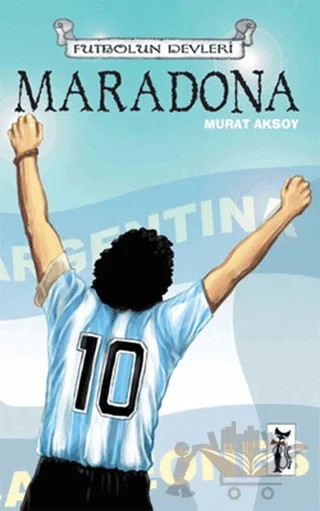 Maradona – Murat Aksoy – Çizmeli Kedi Yayınları kitap kapağı
