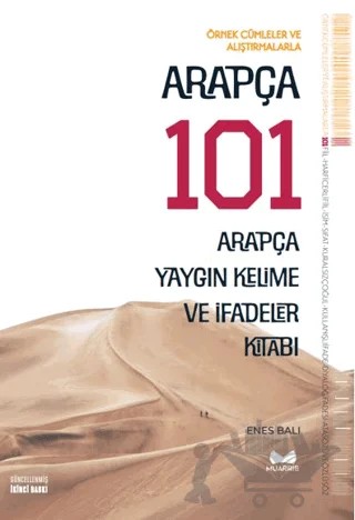 Arapça 101 - Arapça Yaygın Kelime ve İfadeler Kitabı – Enes Balı – Muarrib kitap kapağı