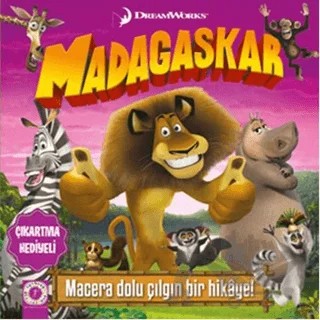 DreamWorks - Madagaskar – Kolektif – Artemis Yayınları kitap kapağı