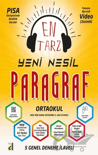 8. Sınıf Yeni Nesil Paragraf Soru Bankası – Kolektif – Damla Yayınevi kitap kapağı
