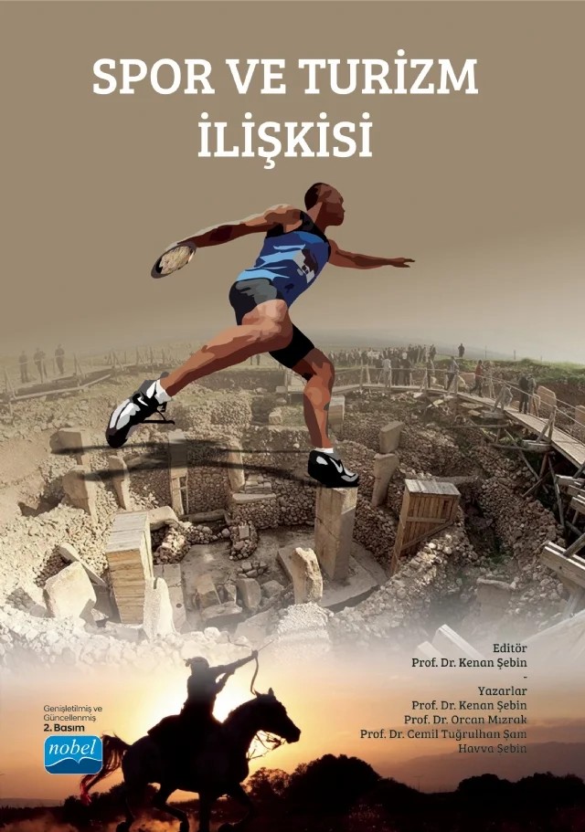 Spor ve Turizm İlişkisi – Kenan Şebin, Orcan Mızrak, Cemil Tuğrulhan Şam, Havva Şebin – Nobel Akademik Yayıncılık kitap kapağı
