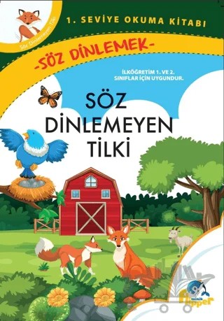 Söz Dinlemeyen Tilki – Derya Erdoğmuş – Minik Flipper kitap kapağı