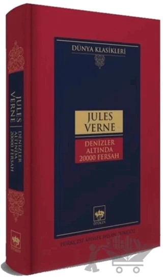 Denizler Altında 20000 Fersah - Dünya Klasikleri – Jules Verne – Ötüken Neşriyat kitap kapağı