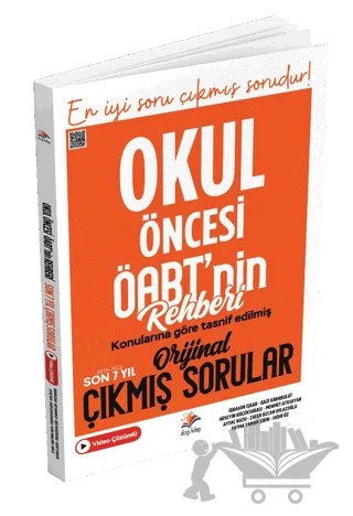 Kpss Öabt Okul Öncesi Öğretmenliği Konularına Göre Tasnif Edilmiş Son 7 Yıl Orijinal Video Çözümlü Çıkmış Sınav Soruları – Kolektif – Dizgi Kitap kitap kapağı