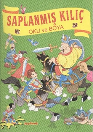 Saplanmış Kılıç - Oku ve Boya – Kolektif – Parıltı Yayınları kitap kapağı