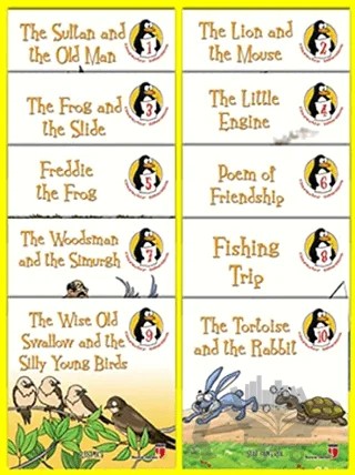 Character Education Stories - 10 Books – Hatice Işılak Durmuş – EDAM kitap kapağı