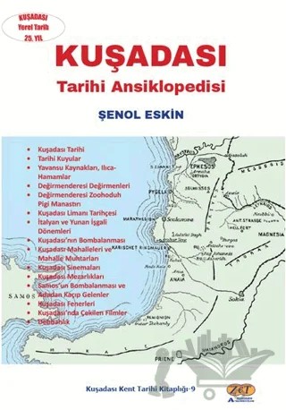 Kuşadası Tarihi Ansiklopedisi – Şenol Eskin – Zet Yayınları kitap kapağı