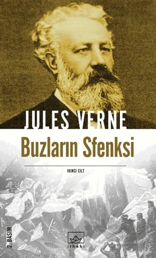 Buzların Sfenksi 2. Cilt – Jules Verne – İthaki Yayınları kitap kapağı