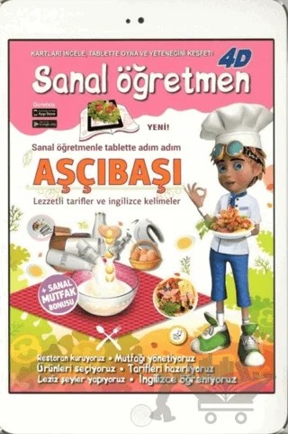 Sanal Öğretmen - Aşcıbaşı – Kolektif – Artge Kids kitap kapağı
