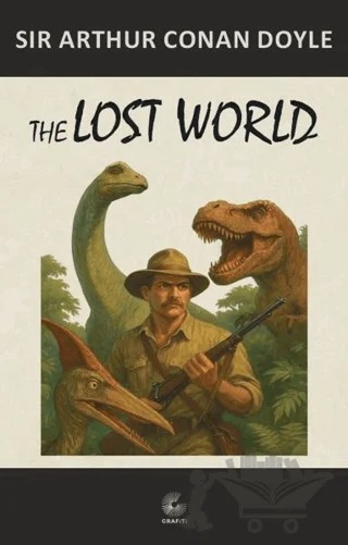 The Lost World – Sir Arthur Conan Doyle – Grafiti Yayınları kitap kapağı