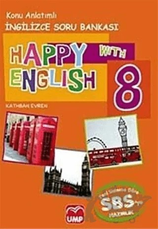 Happy With English 8 – Kathban Evren – UMP Yayınları kitap kapağı