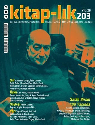 Kitap-lık Dergisi Sayı: 203 Mayıs - Haziran 2019 – Yapı Kredi Yayınları kitap kapağı