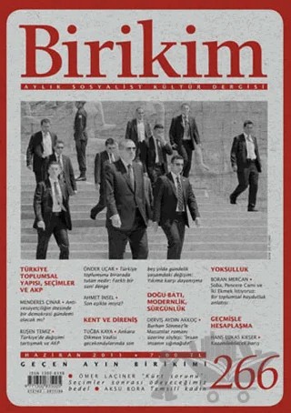 Birikim Aylık Sosyalist Kültür Dergisi Sayı: 266 – Birikim Yayınları kitap kapağı