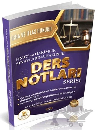 HUKAL HMGS - Hakimlik İcra ve İflas Hukuku Ders Notları – Özgür Özsoy, Leyla Akyol Aslan – Savaş Yayınevi kitap kapağı