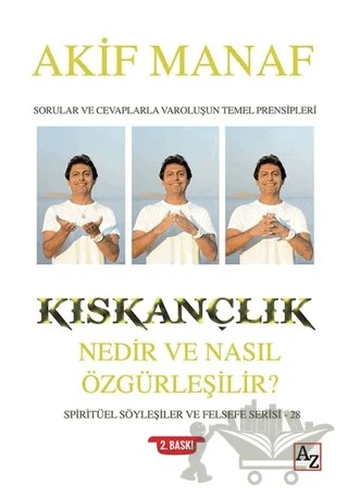 Kıskançlık Nedir ve Nasıl Özgürleşilir? – Akif Manaf – Az Kitap kitap kapağı