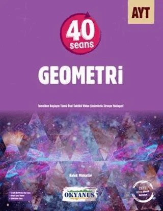 AYT 40 Seans Geometri – Haluk Mimarlar – Okyanus Yayınları kitap kapağı