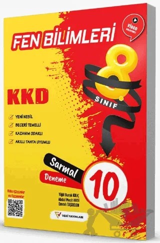 8. Sınıf Fen Bilimleri 10 Sarmal Deneme – Yiğit Burak Kılıç, Abdul Mecit Abdi, Emrah Taşdelen – Veri Yayınları kitap kapağı
