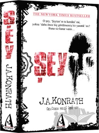 Şey – J. A. Konrath – Arunas Yayıncılık kitap kapağı