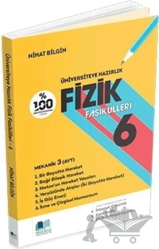 YKS TYT AYT Fizik Fasikülleri - 6 – Kolektif – Nihat Bilgin Yayınları kitap kapağı