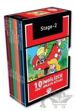 Stage-2 İngilizce Hikaye Seti (10 Kitap Kutulu) – Kolektif – Maviçatı Yayınları kitap kapağı