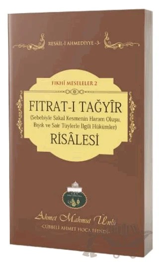 Fıtrat-ı Tağyir Risalesi – Ahmet Mahmut Ünlü – Lalegül Yayınevi kitap kapağı