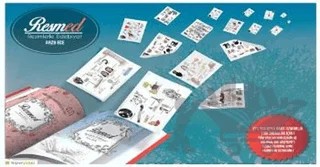 Resmed Resimlerle Edebiyat – Arzu Eceoğlu – Hiperlink Yayınları kitap kapağı