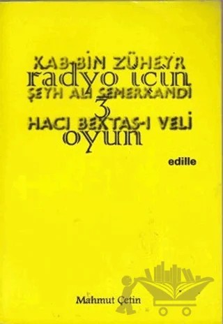 Radyo İçin 3 Oyun – Mahmut Çetin – Edille kitap kapağı
